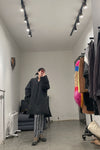 SAMUEL GUI YANG Black Benolac Top AW21CO04-1